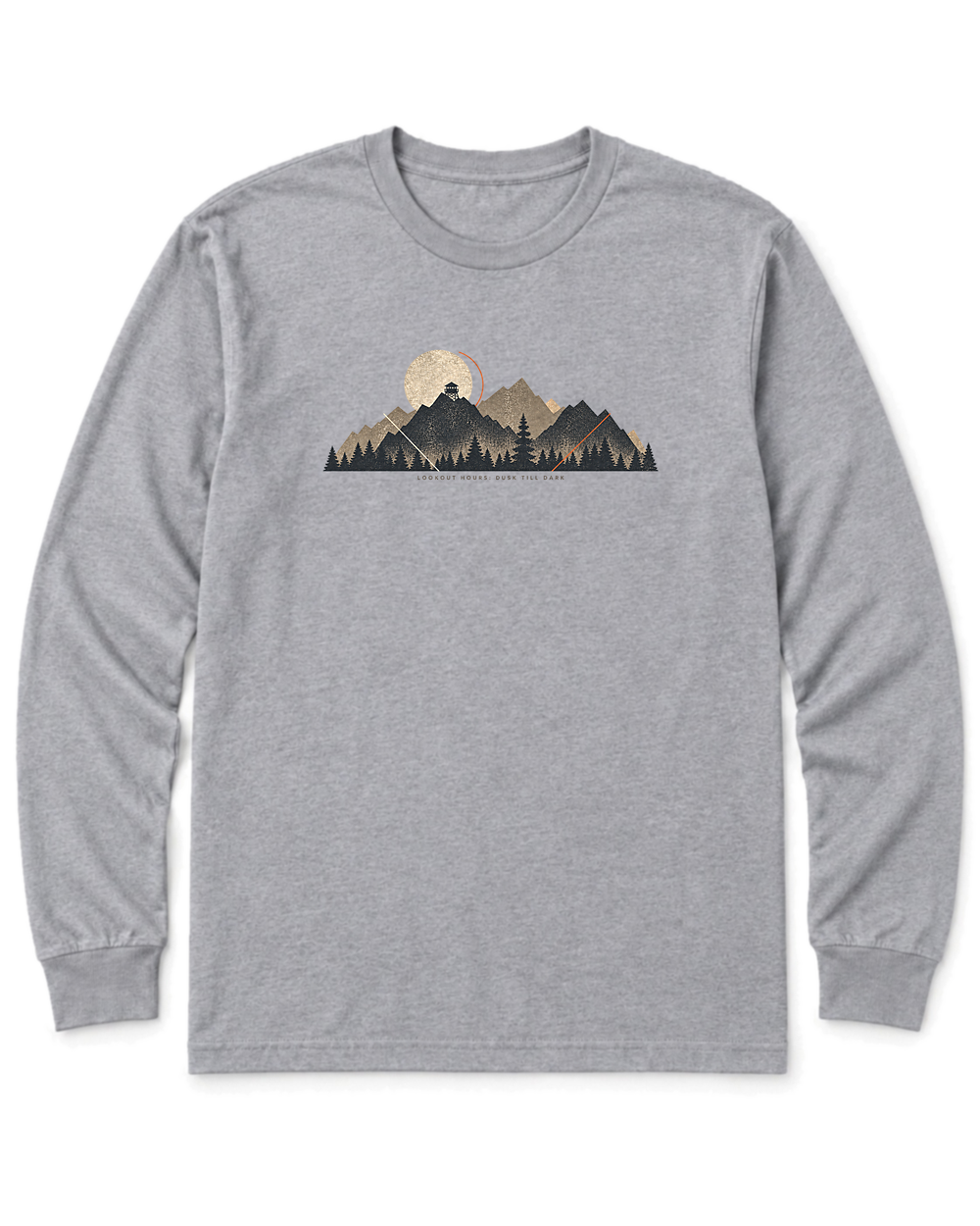Lookout Hours Long Sleeve Shirt - Sport Grey