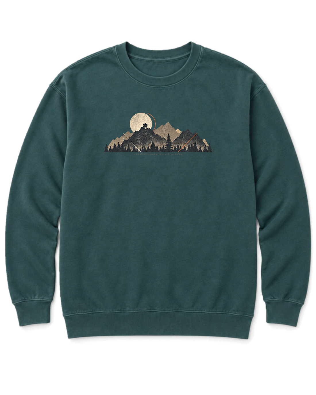 Lookout Hours Sweatshirt - Blue Spruce
