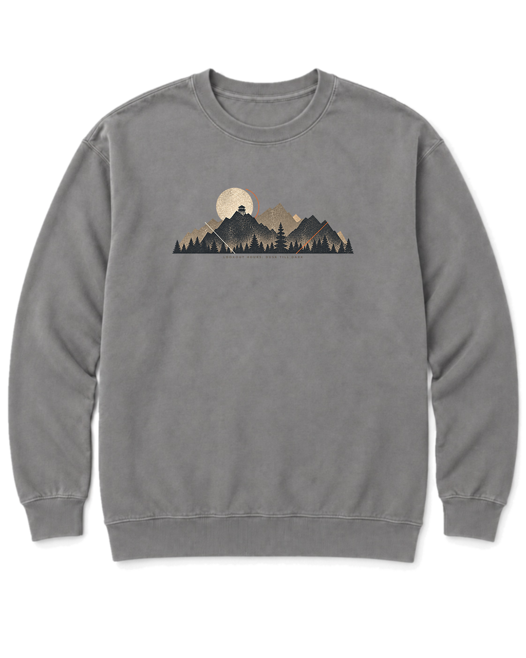 Lookout Hours Sweatshirt - Grey