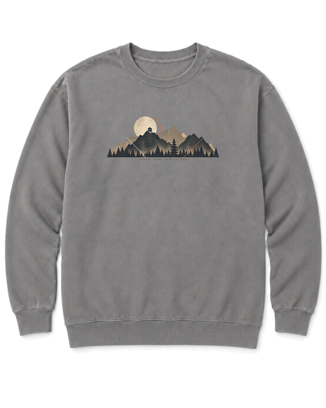 Lookout Hours Sweatshirt - Grey