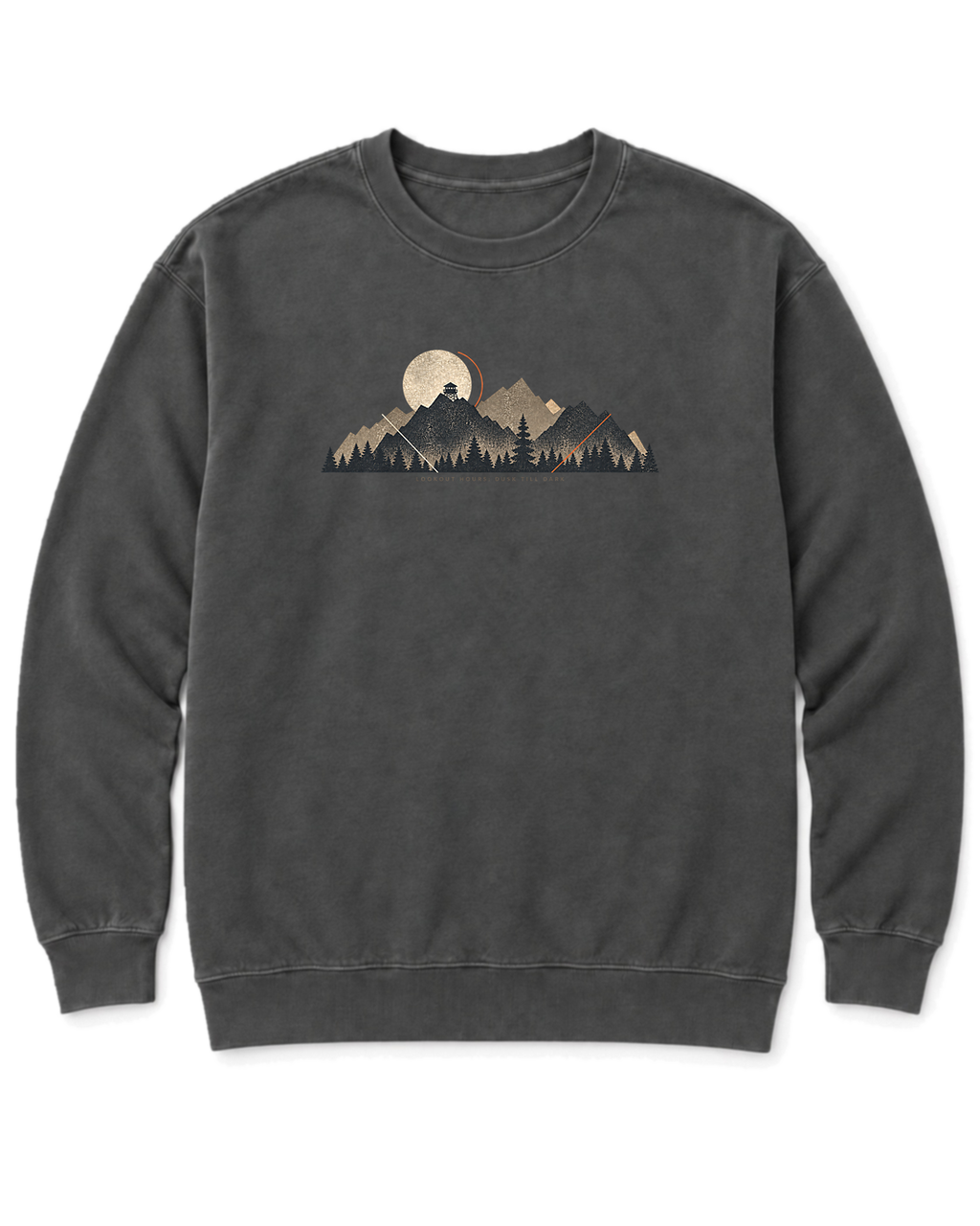 Lookout Hours Sweatshirt - Pepper
