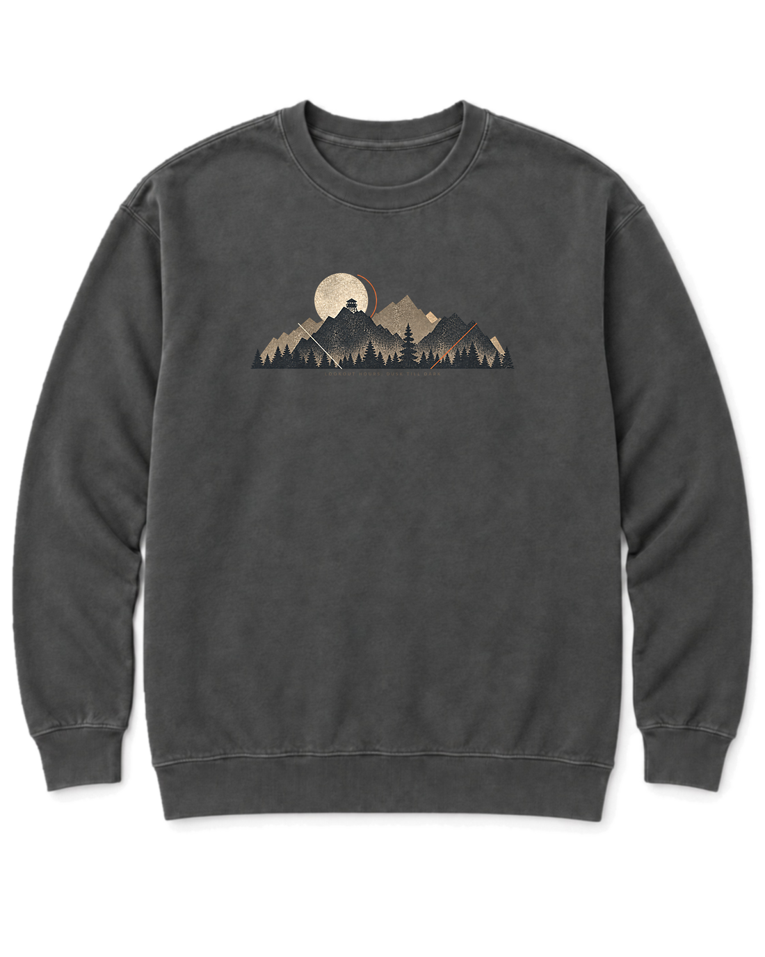 Lookout Hours Sweatshirt - Pepper