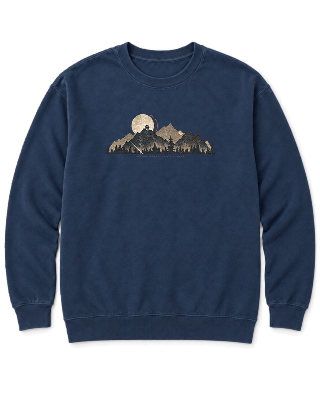 Lookout Hours Sweatshirt - True Navy