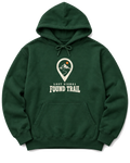 Lost Signal, Found Trail Hoodie - Forest Green