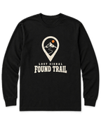 Lost Signal, Found Trail Long Sleeve Shirt - Black