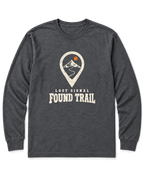 Lost Signal, Found Trail Long Sleeve Shirt - Dark Heather