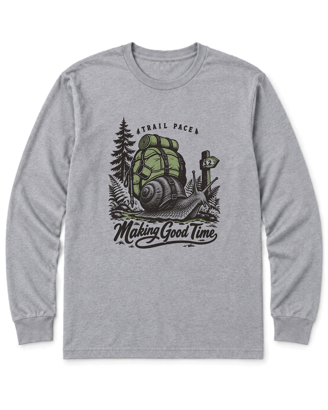 Making Good Time Long Sleeve Shirt - Sport Grey