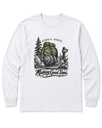 Making Good Time Long Sleeve Shirt - White