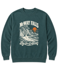 McWay Falls Sweatshirt - Blue Spruce
