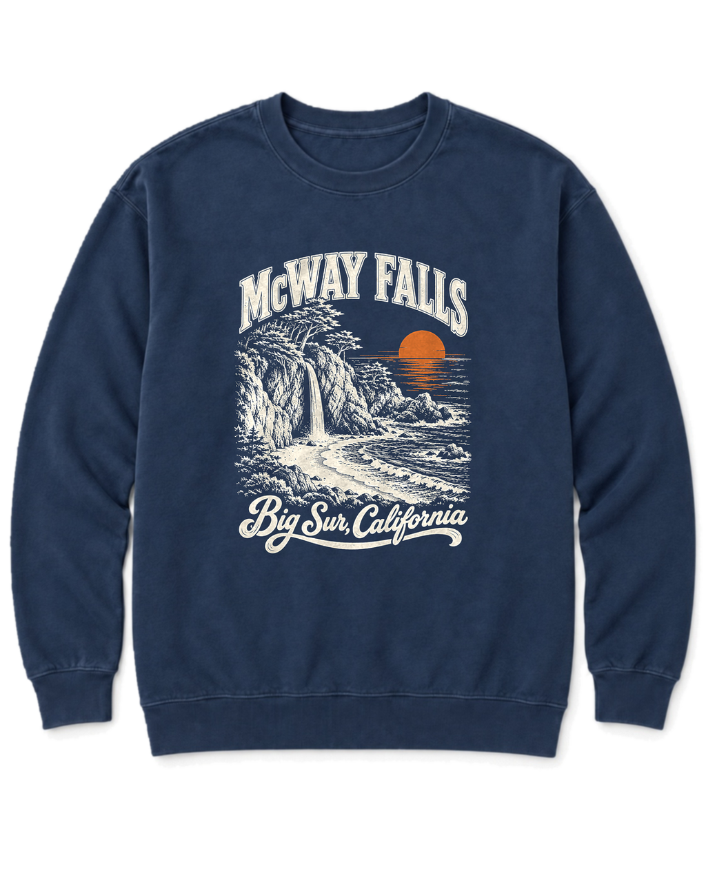 McWay Falls Sweatshirt - True Navy