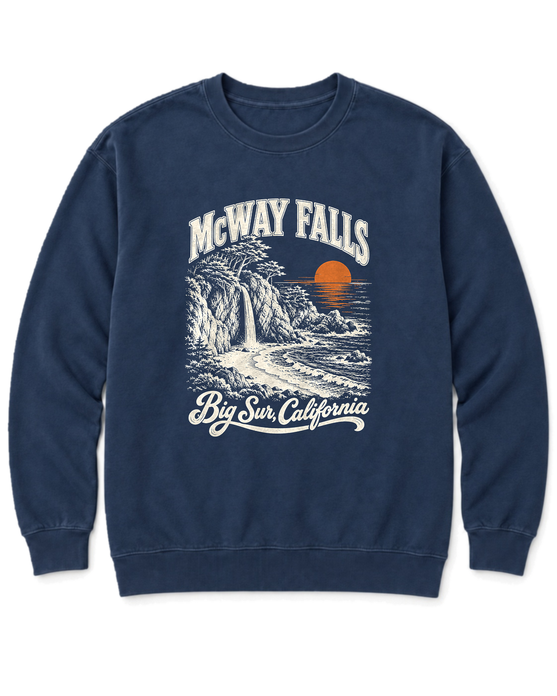 McWay Falls Sweatshirt - True Navy