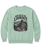Meet Me at the Lookout Sweatshirt - Chalky Mint