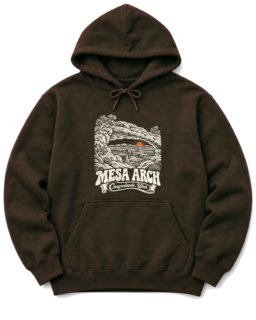 Mesa Arch Hoodie - Dark Chocolate