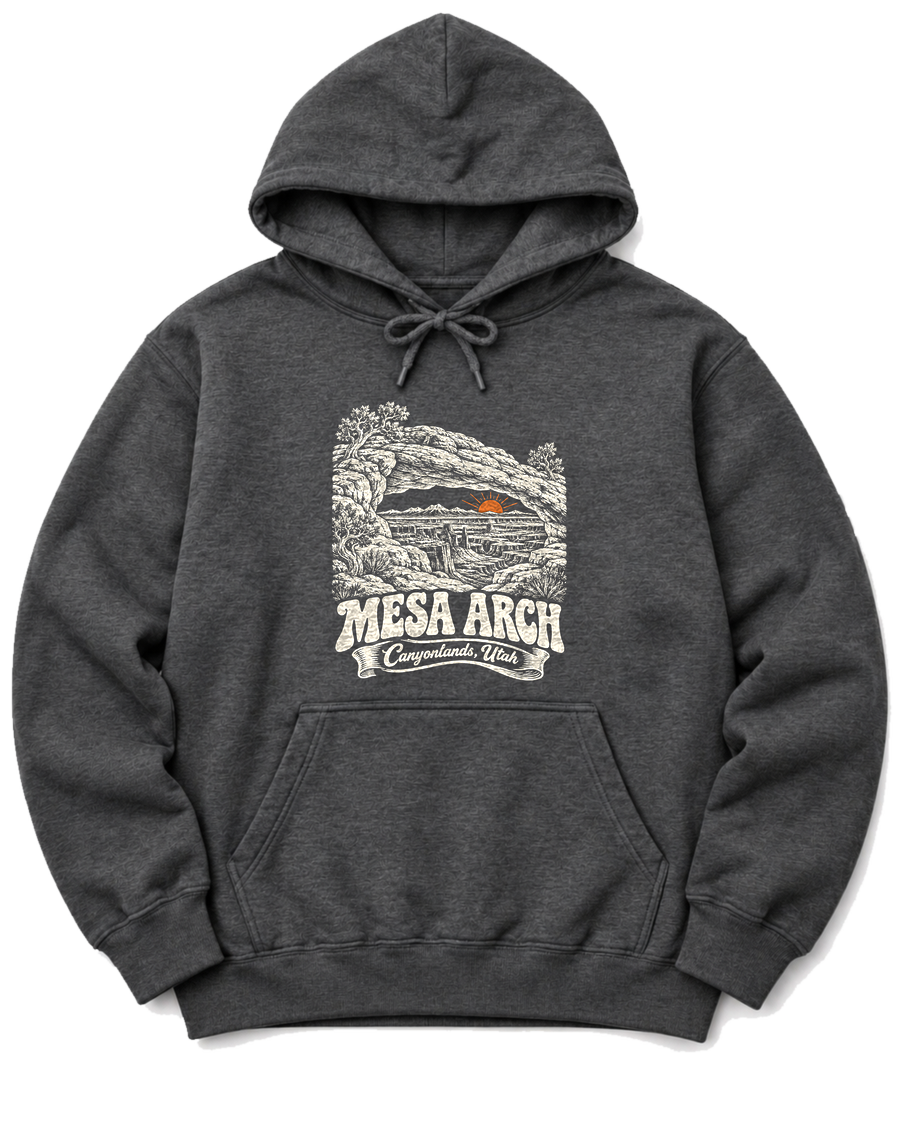 Mesa Arch Hoodie - Dark Heather