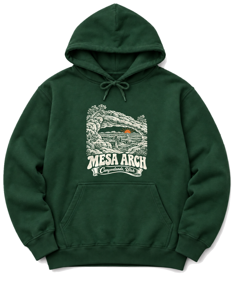 Mesa Arch Hoodie - Forest Green