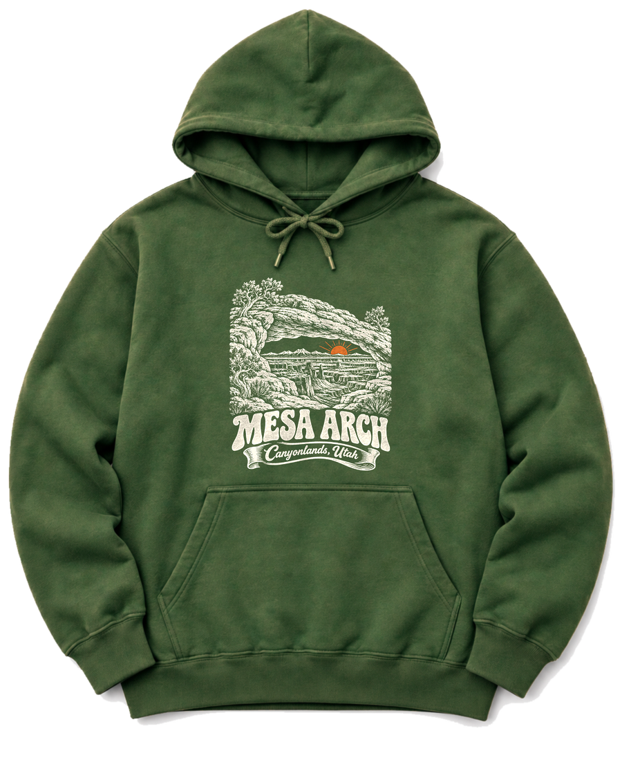 Mesa Arch Hoodie - Military Green