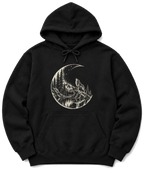 Moon Howl Hoodie - Black