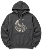 Moon Howl Hoodie - Dark Heather
