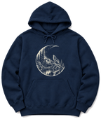 Moon Howl Hoodie - Navy