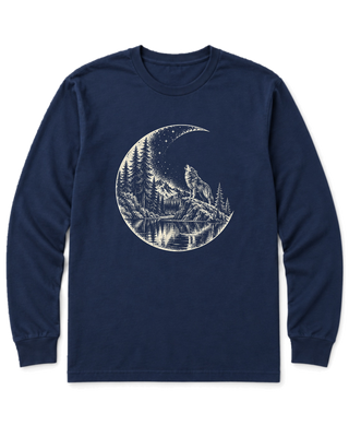 Moon Howl Long Sleeve Shirt