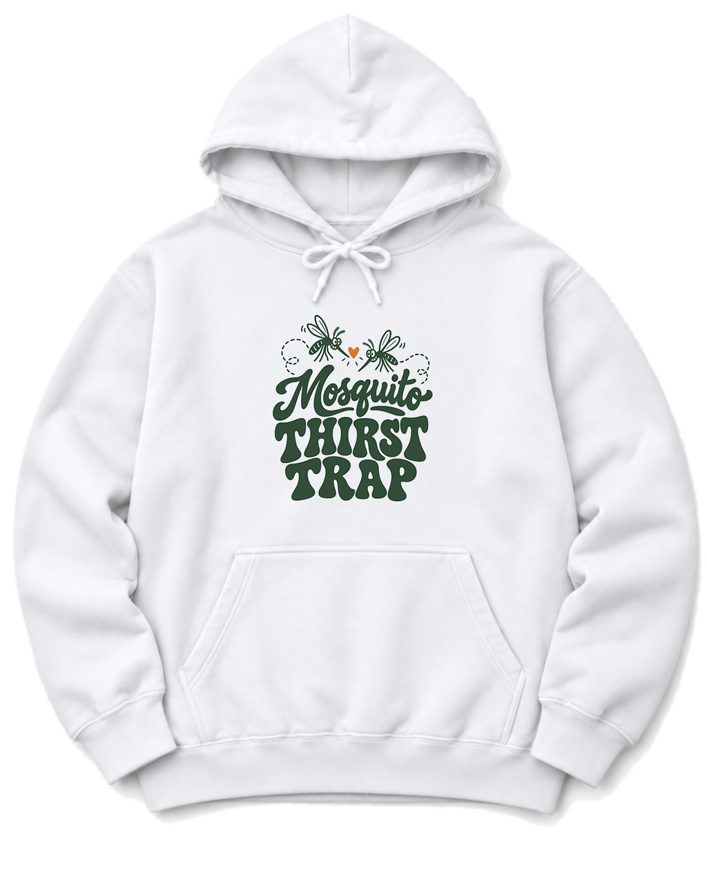 Mosquito Thirst Trap Hoodie - White