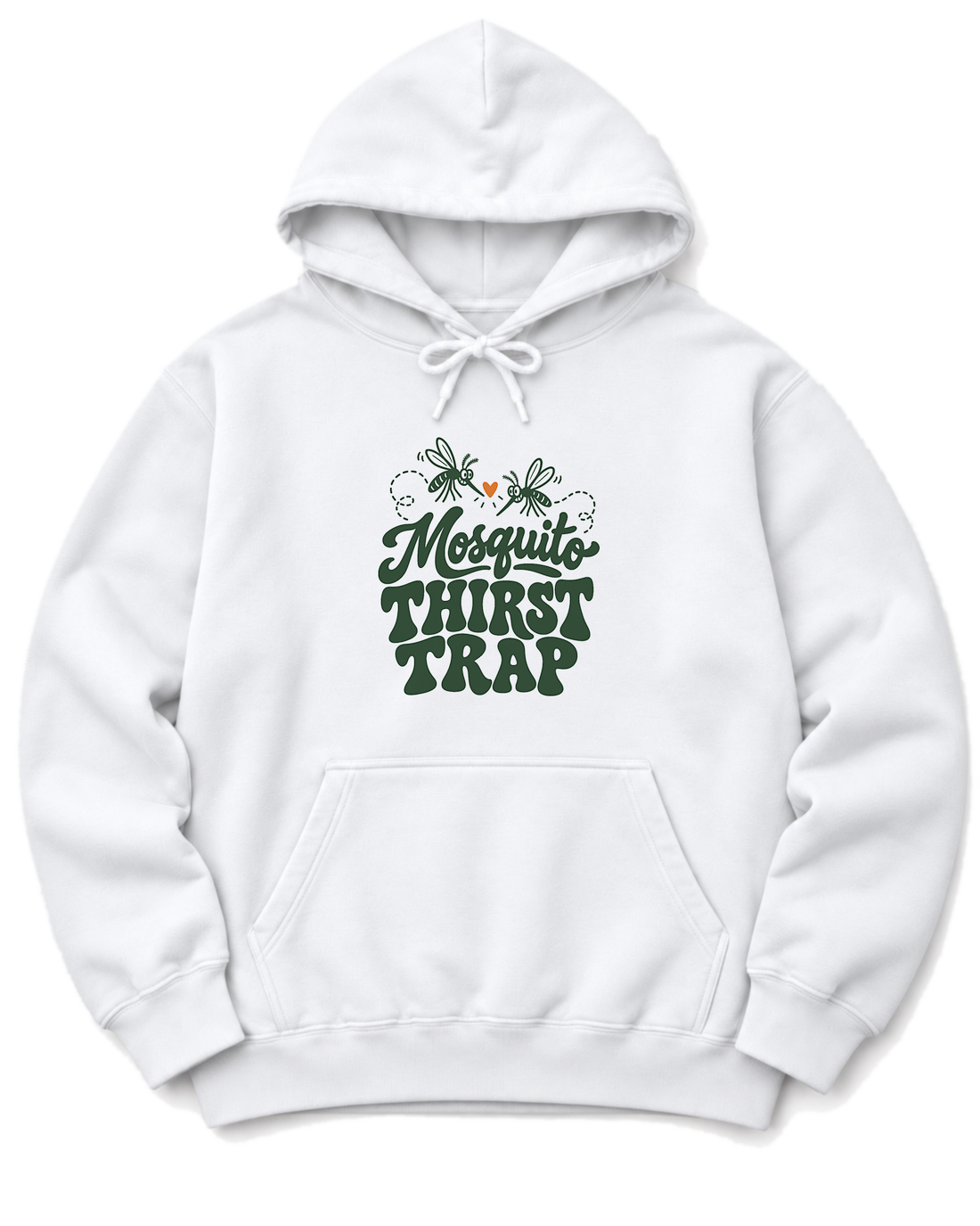 Mosquito Thirst Trap Hoodie - White