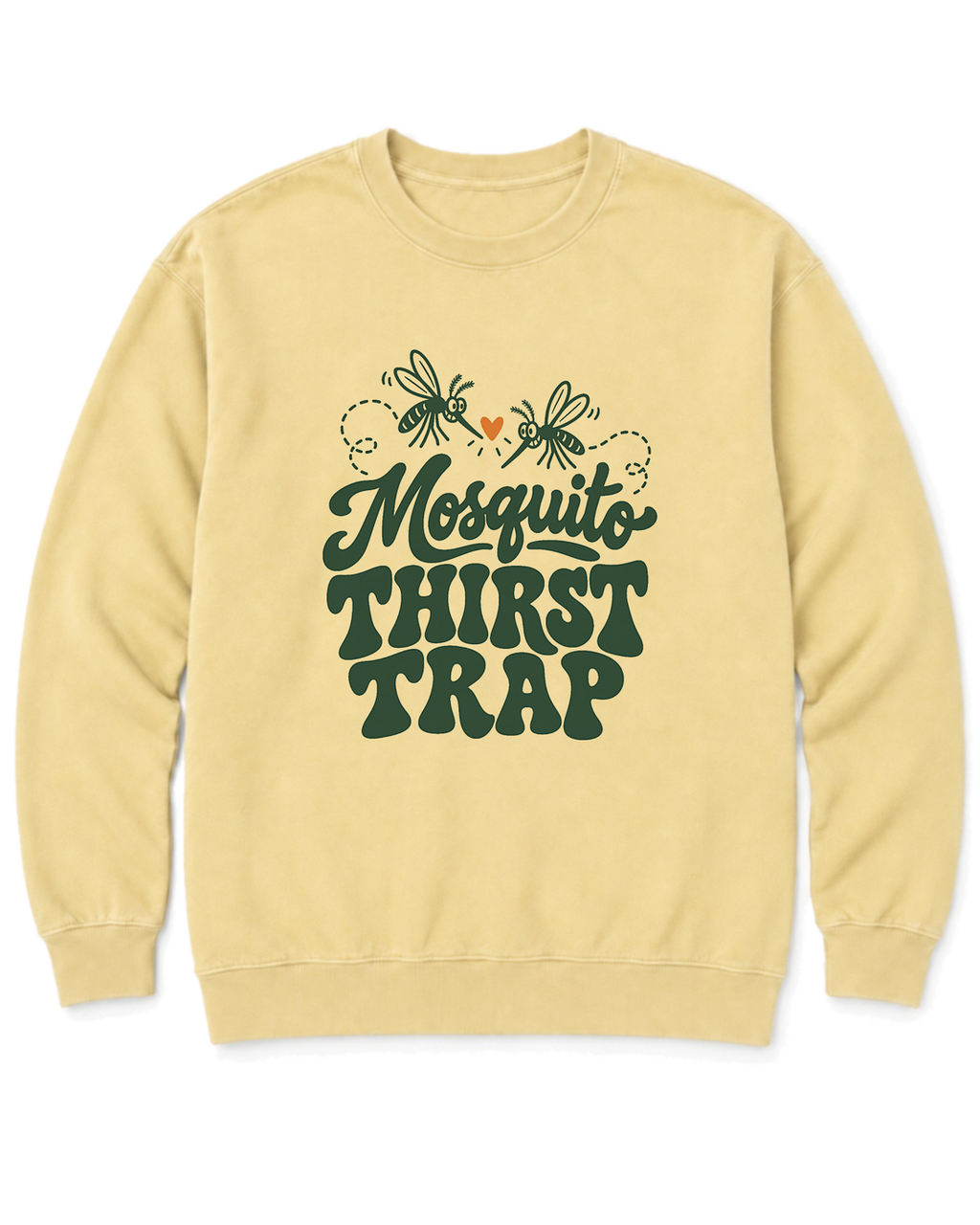 Mosquito Thirst Trap Sweatshirt - Butter