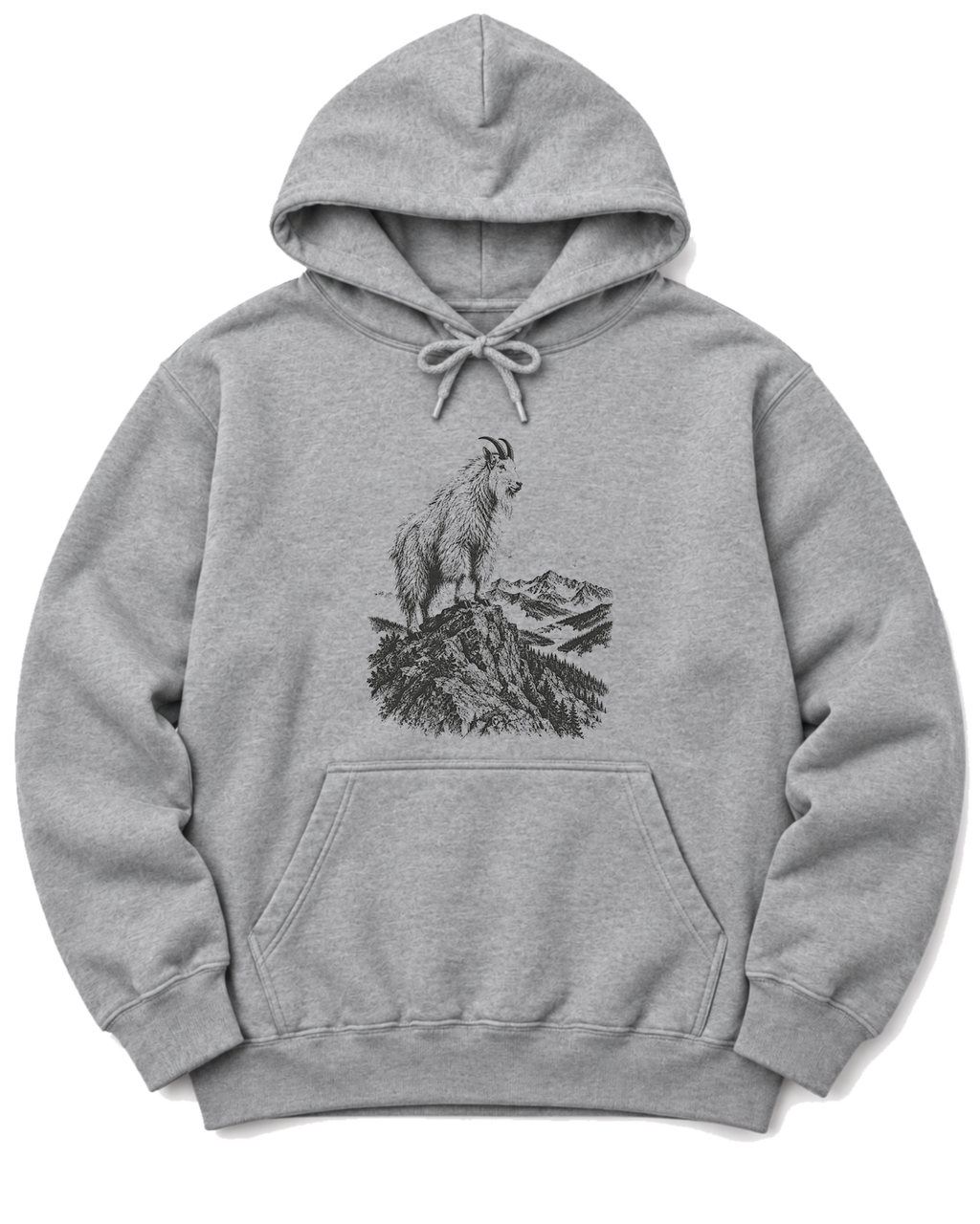 Mountain Goat Summit Hoodie - Sport Grey