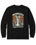 Multnomah Falls Long Sleeve Shirt - Black
