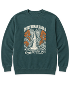 Multnomah Falls Sweatshirt - Blue Spruce