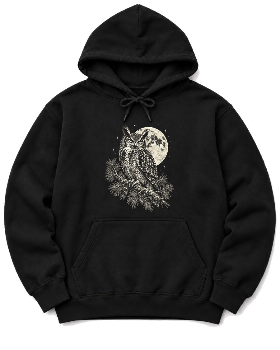 Night Watch Hoodie - Black