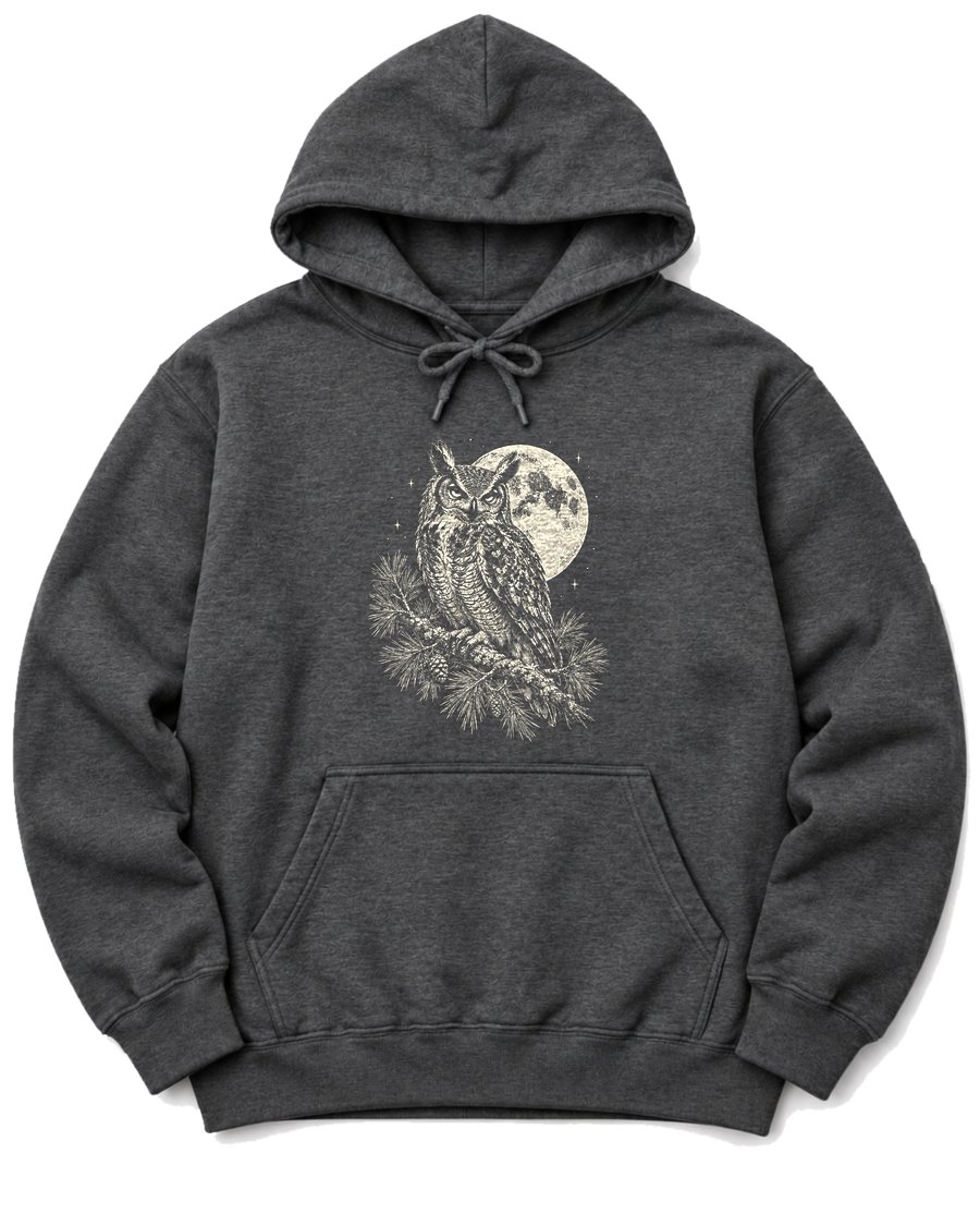 Night Watch Hoodie - Dark Heather