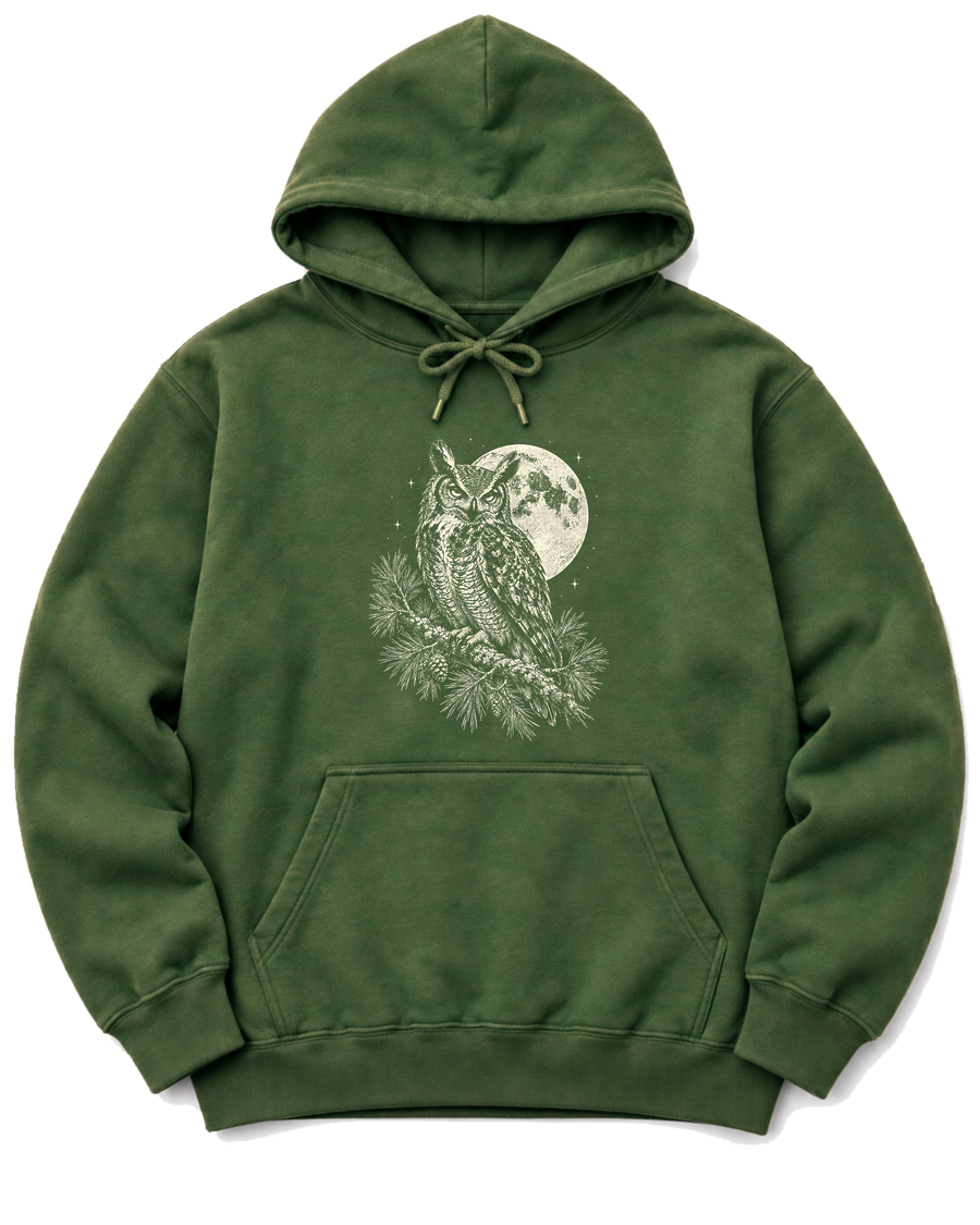 Night Watch Hoodie - Military Green