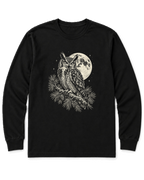 Night Watch Long Sleeve Shirt - Black