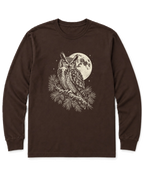Night Watch Long Sleeve Shirt - Dark Chocolate