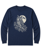 Night Watch Long Sleeve Shirt - Navy