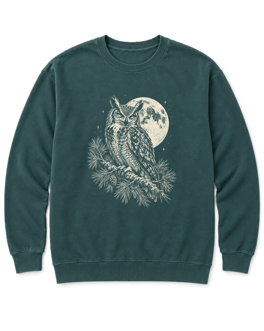Night Watch Sweatshirt - Blue Spruce