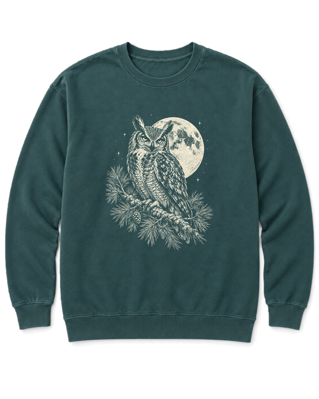 Night Watch Sweatshirt - Blue Spruce