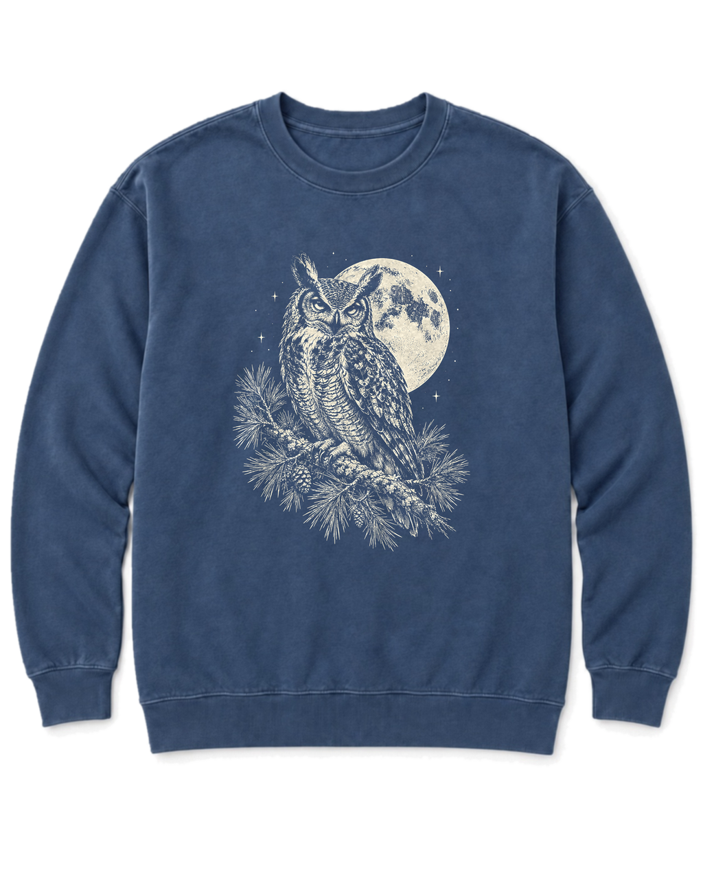 Night Watch Sweatshirt - Denim