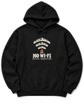 No Wi-Fi, Better Connection Hoodie - Black
