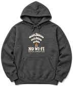 No Wi-Fi, Better Connection Hoodie - Dark Heather