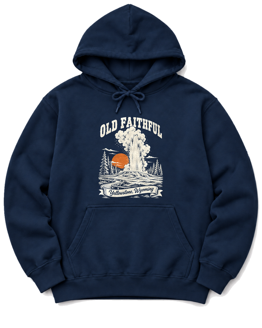 Old Faithful Hoodie - Navy