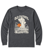 Old Faithful Long Sleeve Shirt - Dark Heather