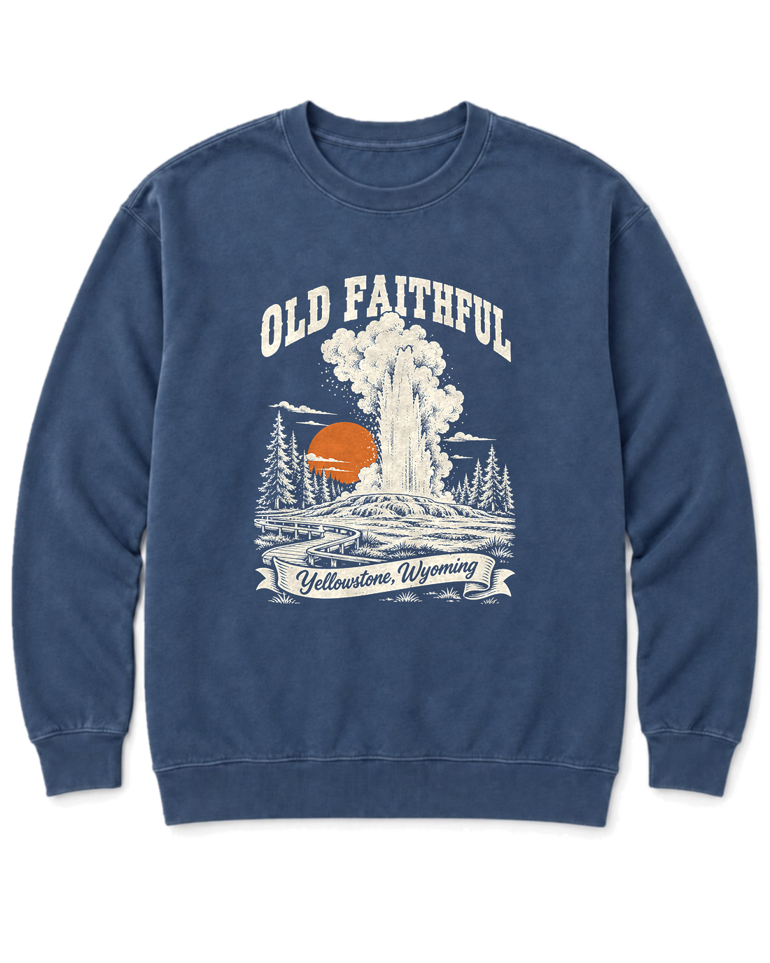 Old Faithful Sweatshirt - Denim