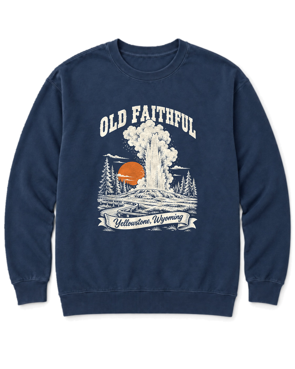 Old Faithful Sweatshirt - True Navy