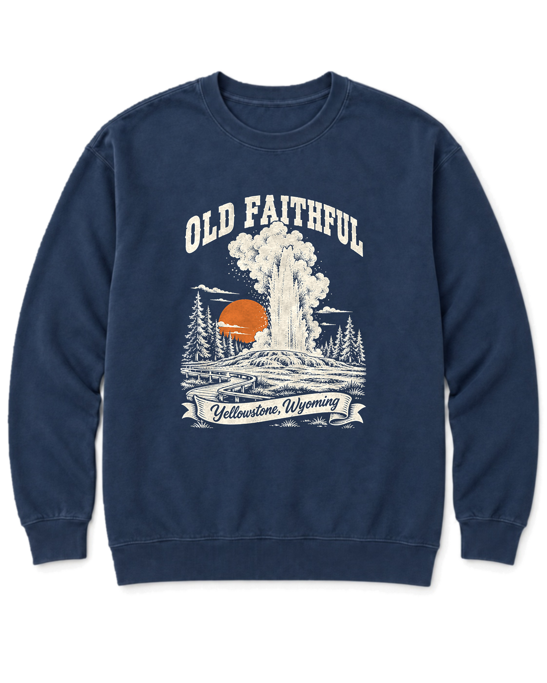 Old Faithful Sweatshirt - True Navy