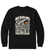 Old Man's Cave Long Sleeve Shirt - Black