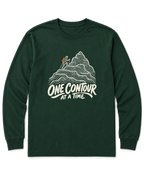One Contour at a Time Long Sleeve Shirt - Forest Green