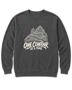 One Contour at a Time Sweatshirt - Pepper