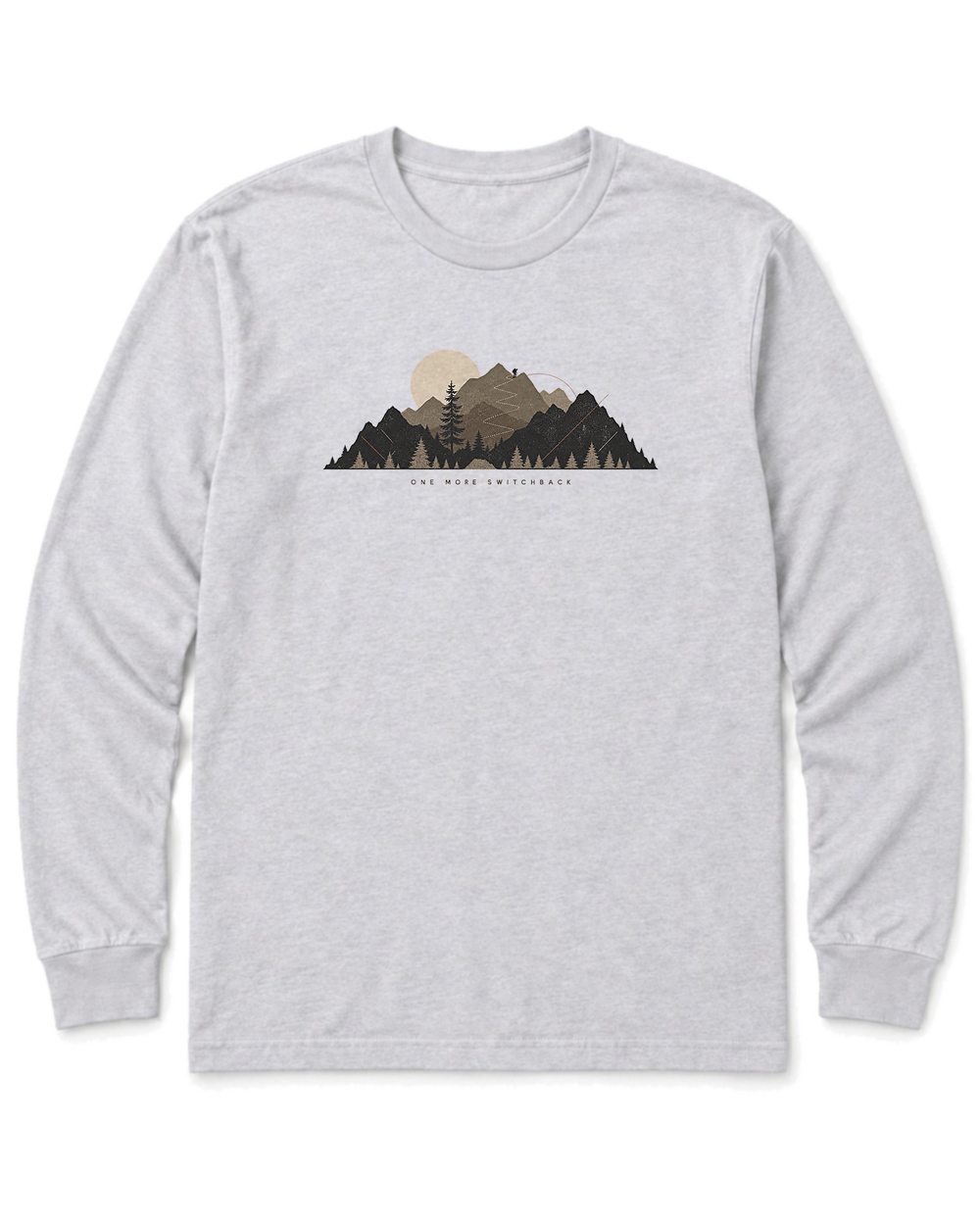 One More Switchback Long Sleeve Shirt - Ash